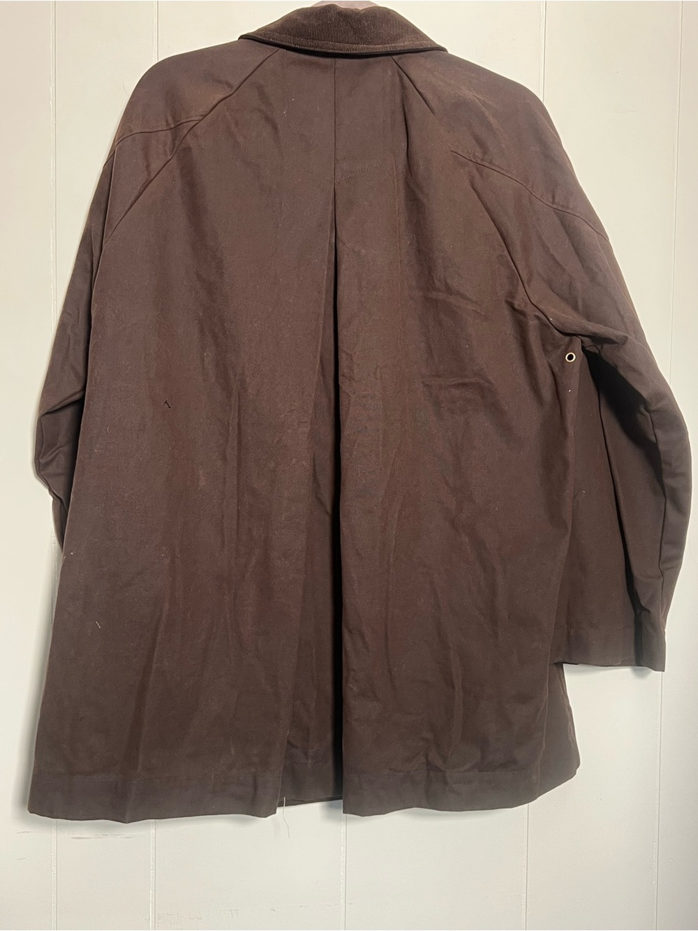 Tularosa Riley Waxed Canvas Barn Jacket in Espresso Brown - Picture 10 of 11